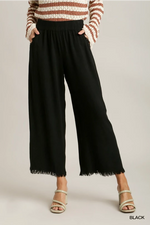 Wide Leg Pants in Brown, Black and Latte