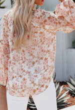 Soft Summer Floral Patterned Blouse