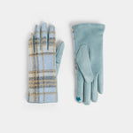 Plaid Touchscreen Gloves