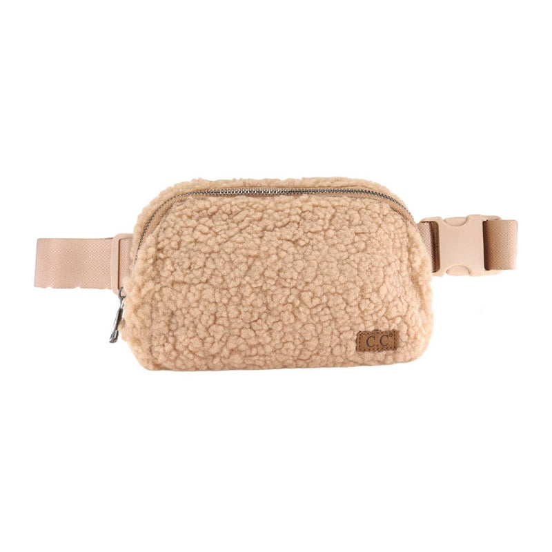 C.C Women's Sherpa Belt Bag