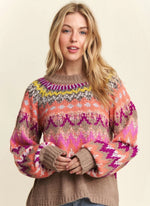 Zig Zag Fair Isle Sweater