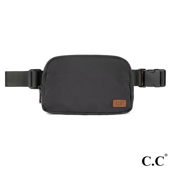 C.C Cross Body Waterproof Mini Fanny Belt Sling Bag