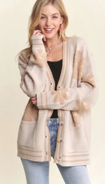 Oversized Cardigan in Grey and in Beige