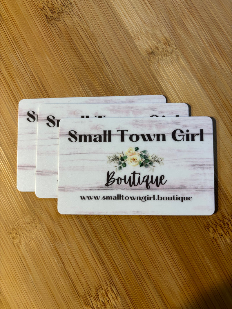 Small Town Girl Boutique Gift Card