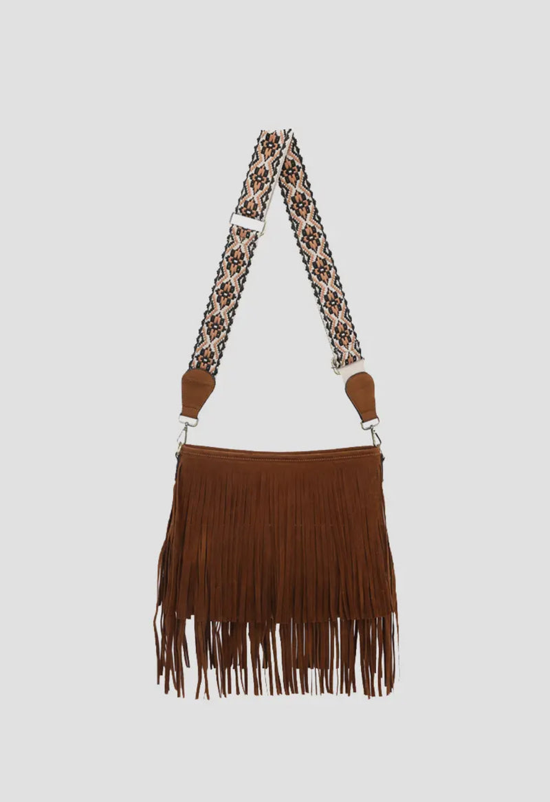 Fringe Cross-Body Bag