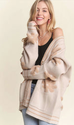 Oversized Cardigan in Grey and in Beige