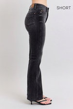 Judy Blue Black Boot Cut Hi Rise Tummy Control in REG & SHORT In-Seams