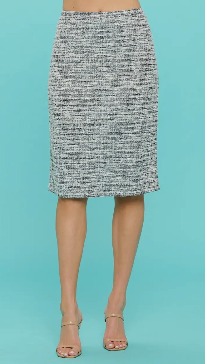 Pull-on Pencil Skirts in two patterns