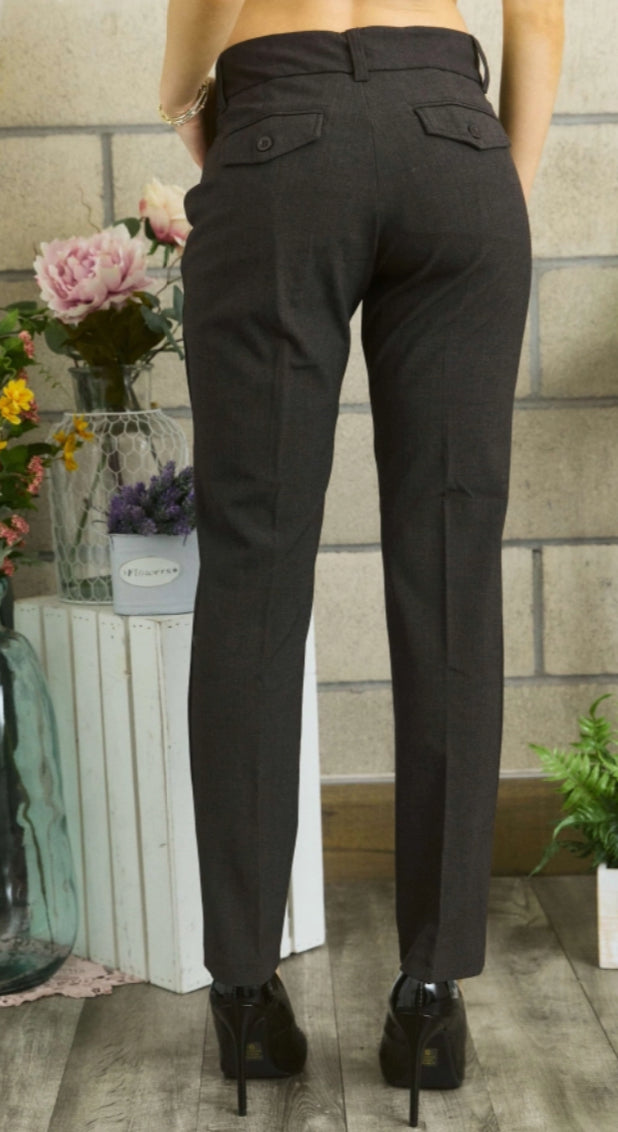 Straight Cut Dress Pants