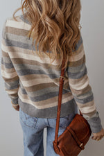 Soft Spoken Striped Sweater