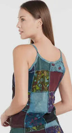 Cotton Boho Patchwork Cami