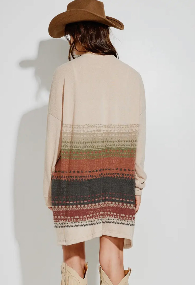 Sunset Brushed Cardigan