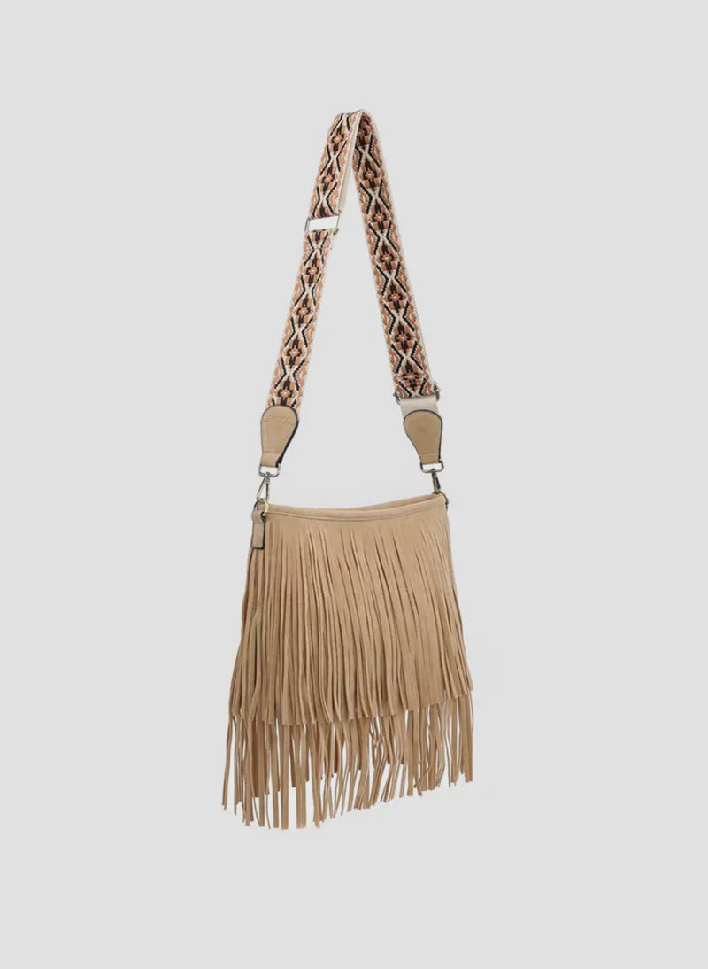 Fringe Cross-Body Bag