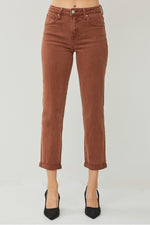 Plus Size Espresso High Rise Jeans by Risen