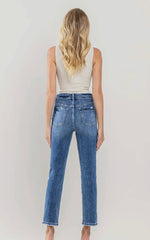 Vervet High Rise Slim Straight Jean