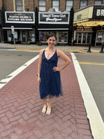 Simple Navy Tank Dress