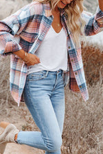 Pink Plaid Shacket