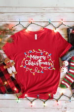 Merry Christmas Lights T Shirt