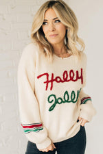 Holly Jolly Tinsel Classic Sweater