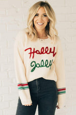 Holly Jolly Tinsel Classic Sweater