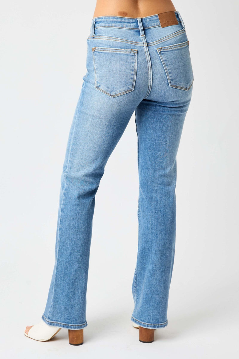 Judy Blue Mid Rise Vintage Bootcut Jeans