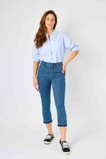 Judy Blue High Waist Pull On Capris