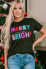 MERRY and BRIGHT Graphic Tee