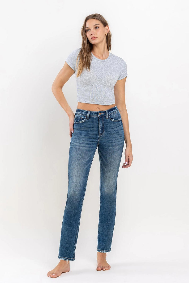 Vervet-Jeans-Hi Rise Slim Stretch