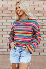 Boho Woven Sweater