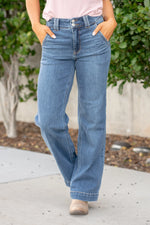 Judy Blue Double Button Trouser Jeans