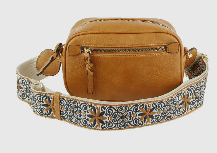 Boho Guitar Crossbody Bag