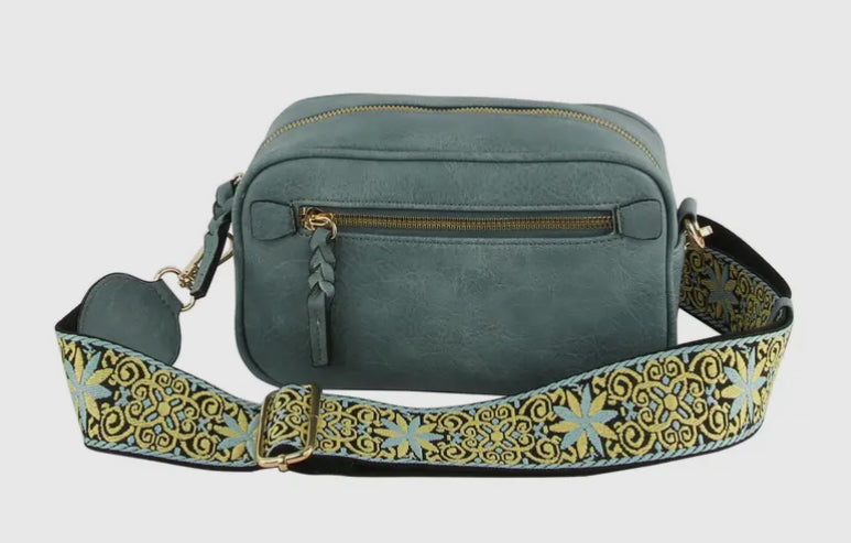 Boho Guitar Crossbody Bag