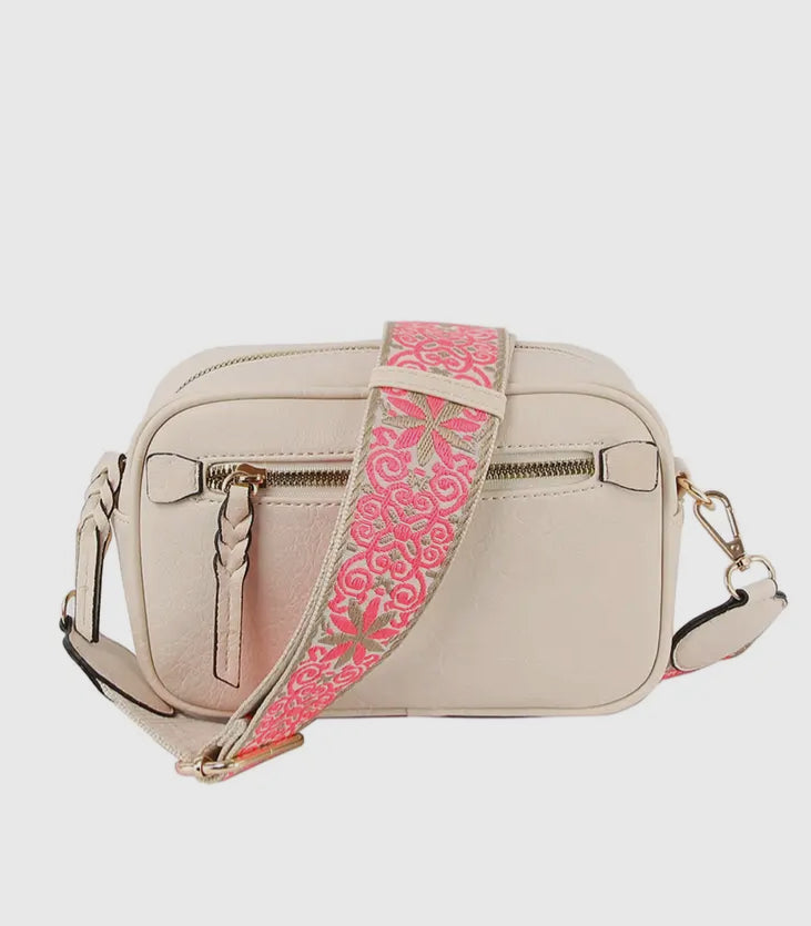 Boho Guitar Crossbody Bag