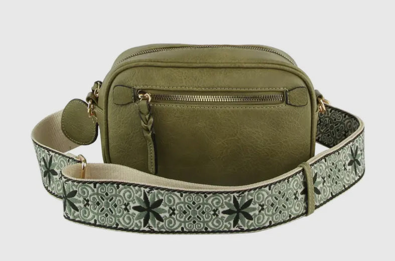 Boho Guitar Crossbody Bag