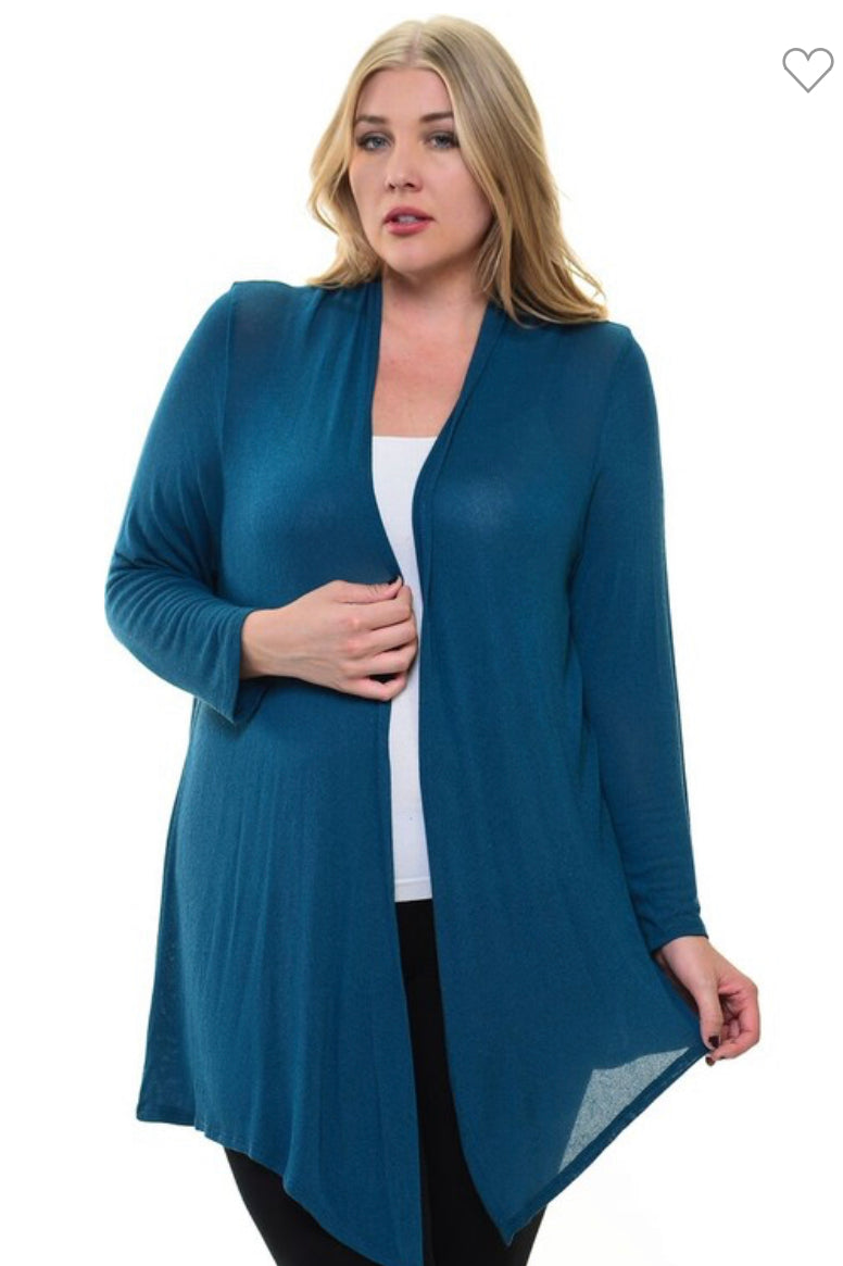 Navy Whisper Cardi